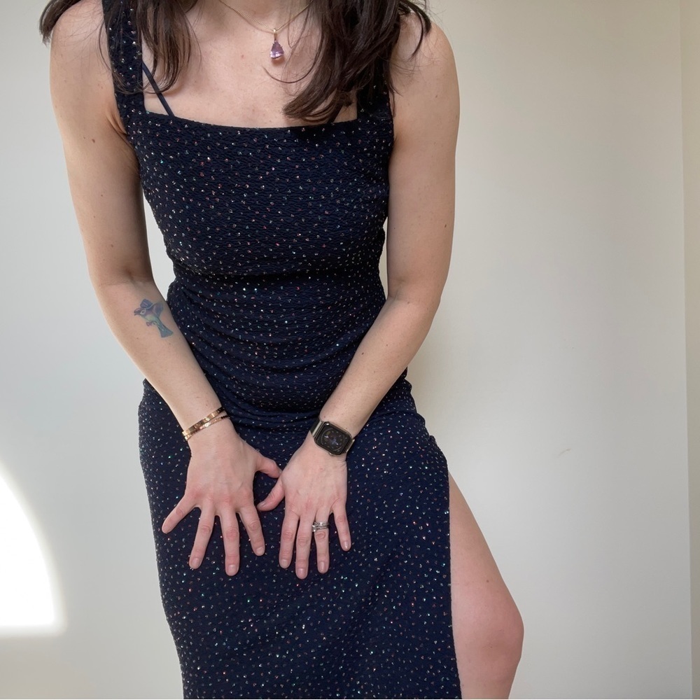 Vintage 90s Y2K Formal Dress Gown 6P - Picture 2 of 16